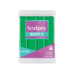 Sculpey III Oven-Bake Clay Emerald