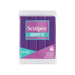 Sculpey III Oven-Bake Clay Purple
