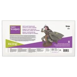 Super Sculpey Ceramic-Like Sculpting Compound 8 Lb.