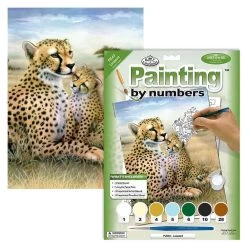 Royal & Langnickel Painting By Numbers Junior Small: Leopard