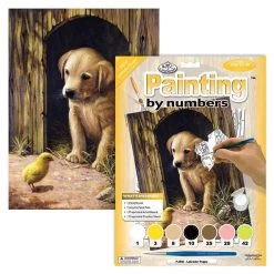 Royal & Langnickel Painting By Numbers Junior Small: Labrador Puppy