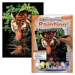 Royal & Langnickel Painting By Numbers Junior Small: Thirsty Tiger