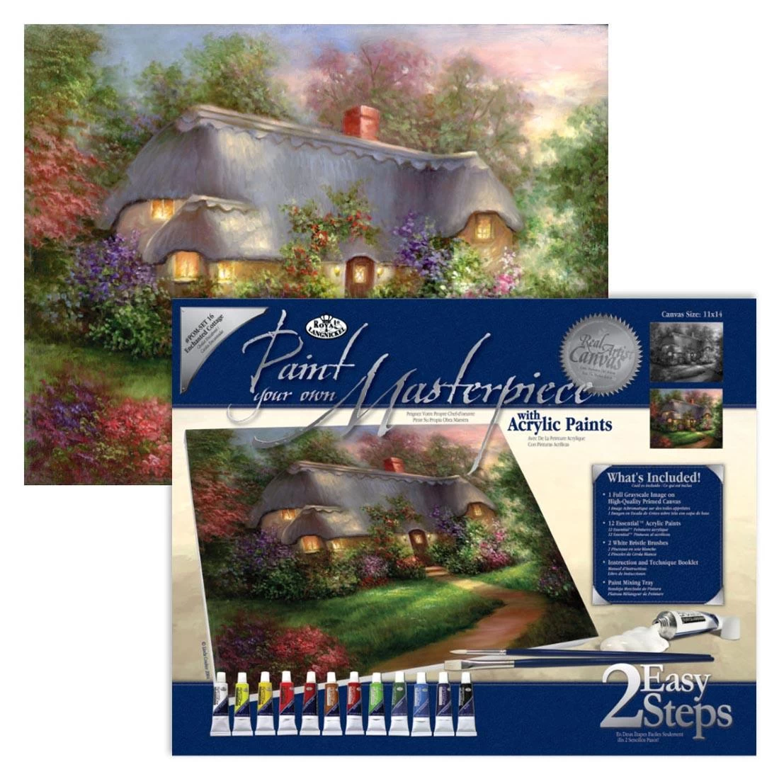 Royal & Langnickel Paint Your Own Masterpiece: Enchanted Cottage 1 Royal & Langnickel Paint Your Own Masterpiece: Enchanted Cottage