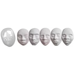 Roylco Multicultural Face Forms