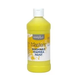 Handy Art Little Masters Washable Tempera Paint Pint Yellow