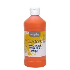 Handy Art Little Masters Washable Tempera Paint Pint Orange