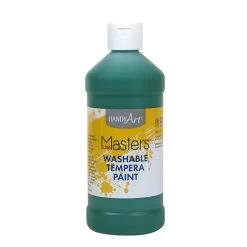 Handy Art Little Masters Washable Tempera Paint Pint Green