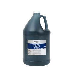 Handy Art Washable Tempera Paint Gallon Black