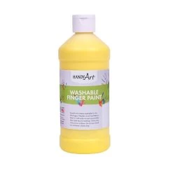 Handy Art Washable Finger Paint Yellow
