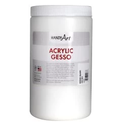 Handy Art Acrylic Gesso White Quart