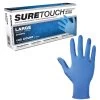 Suretouch Disposable Large Nitrile Gloves