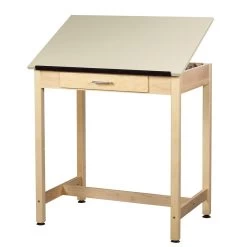 Diversified Spaces Art & Drafting Table 36" High 1-Piece Top With Large Drawer