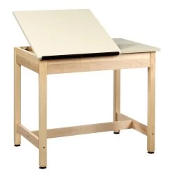 Diversified Spaces Art & Drafting Table 30" High 2-Piece Top