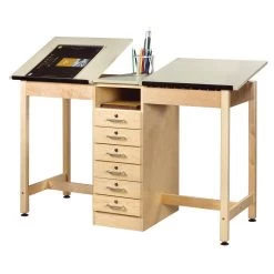 Diversified Spaces 2 Station Art/Drafting Table