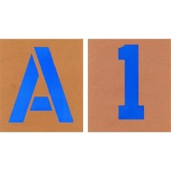 Headline Sign Letter And Number Stencils 5"