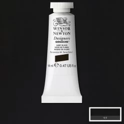 Winsor And Newton Designers Gouache 14ml Lamp Black