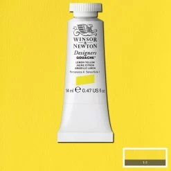Winsor And Newton Designers Gouache 14ml Lemon Yellow