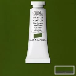 Winsor And Newton Designers Gouache 14ml Olive Green
