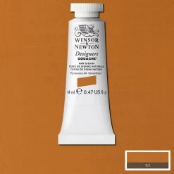 Winsor And Newton Designers Gouache 14ml Raw Sienna