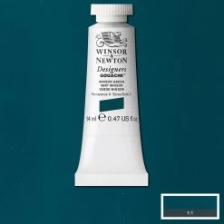 Winsor And Newton Designers Gouache 14ml Winsor Green
