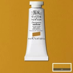 Winsor And Newton Designers Gouache 14ml Yellow Ochre