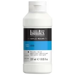 Liquitex Acrylic Gesso White 8 Oz.