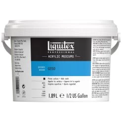 Liquitex Acrylic Gesso White 1/2 Gallon