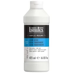 Liquitex Acrylic Gesso Clear Pint